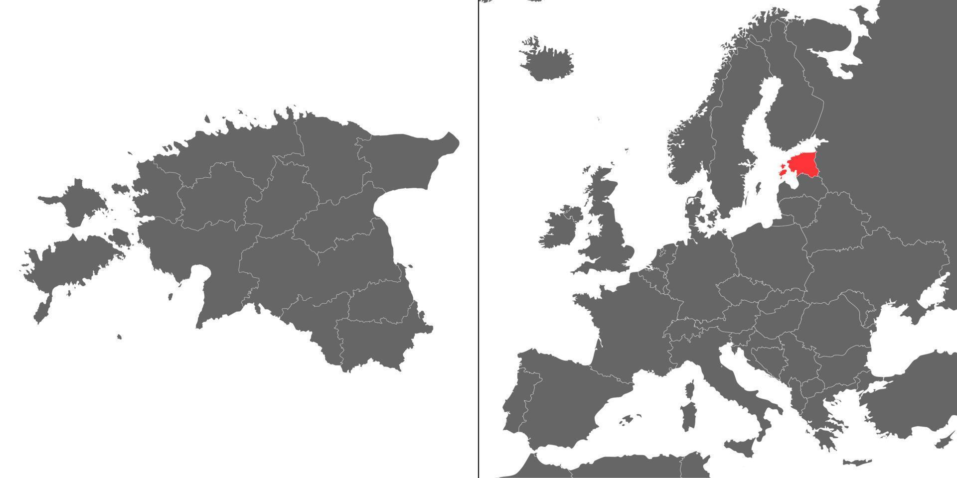 mapa con ubicación vector