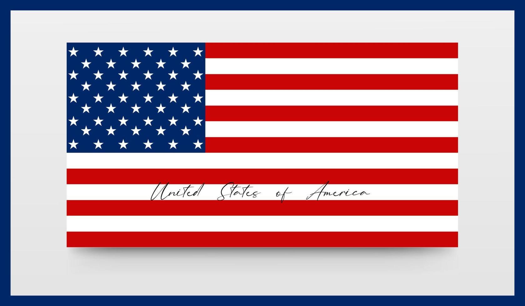 Independence Day. United States of America. 4th of July vector