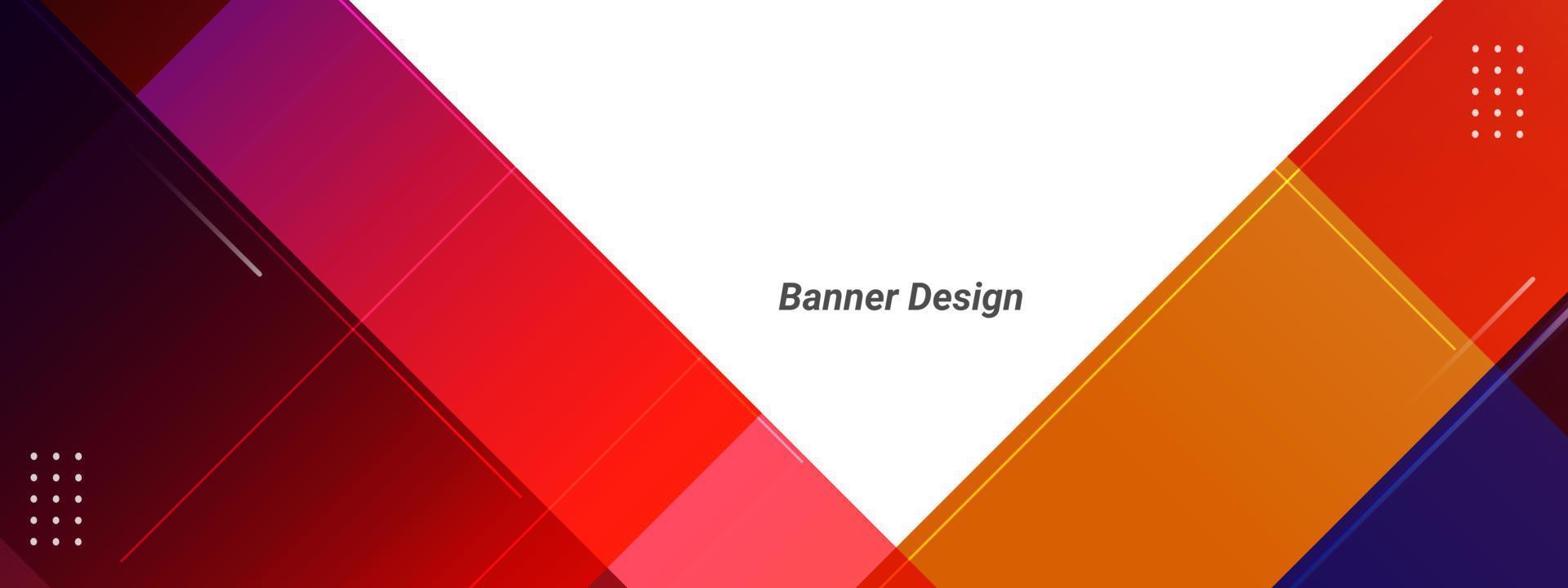 Fondo decorativo de patrón de diseño geométrico colorido elegante moderno vector