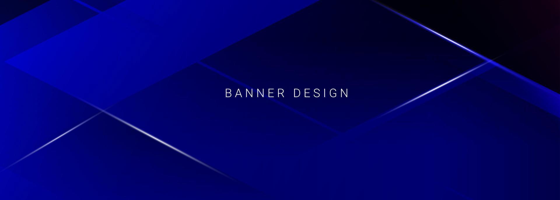 Abstract geometric elegant modern pattern colorful banner background vector