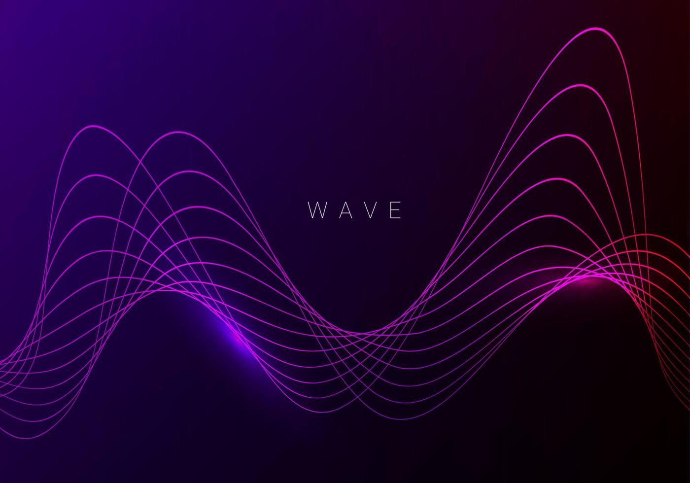 Abstract blue dynamic flyer background with shiny lines vector illustration