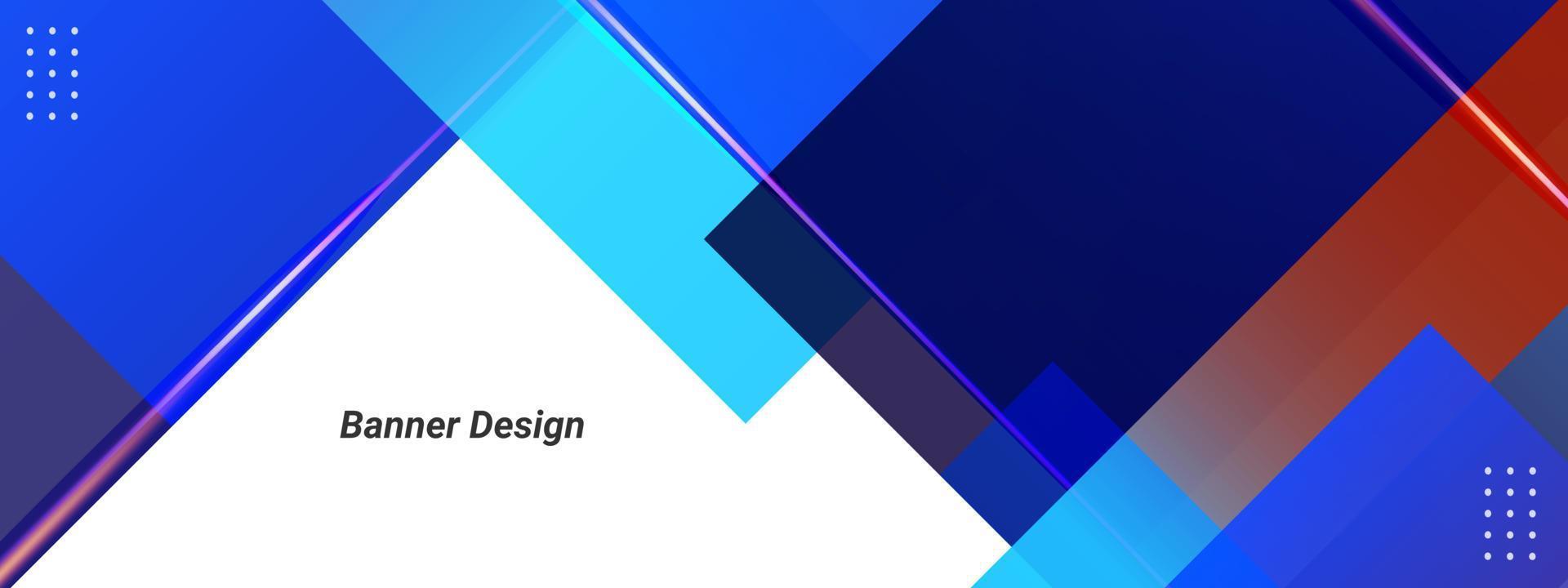Abstract geometric elegant blue modern pattern colorful background vector