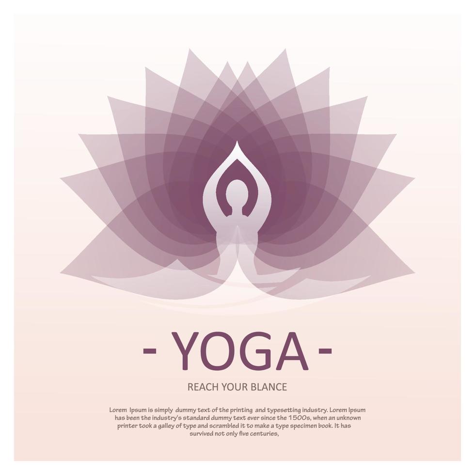 Hand drawn international day of yoga illustration Free Vector