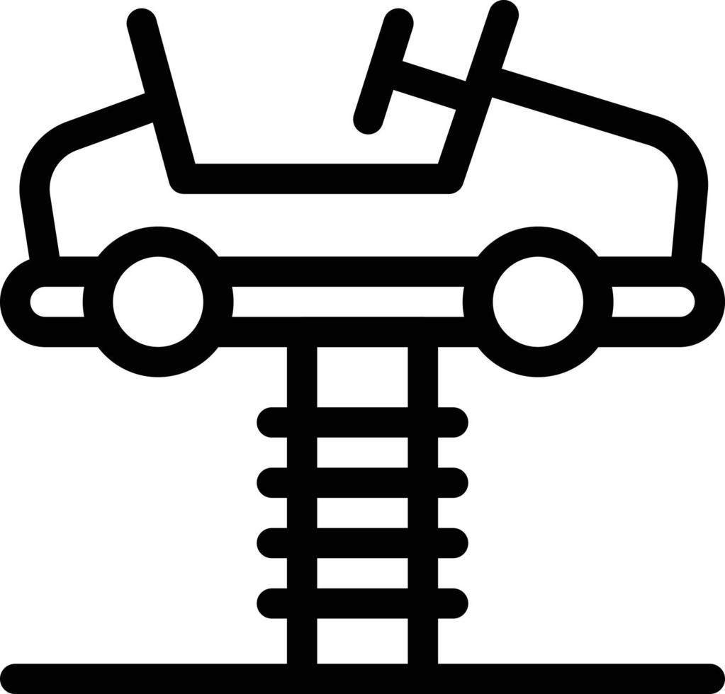 Ilustración de vector de coche de primavera en un fondo. Símbolos de calidad premium. Iconos vectoriales para concepto y diseño gráfico.