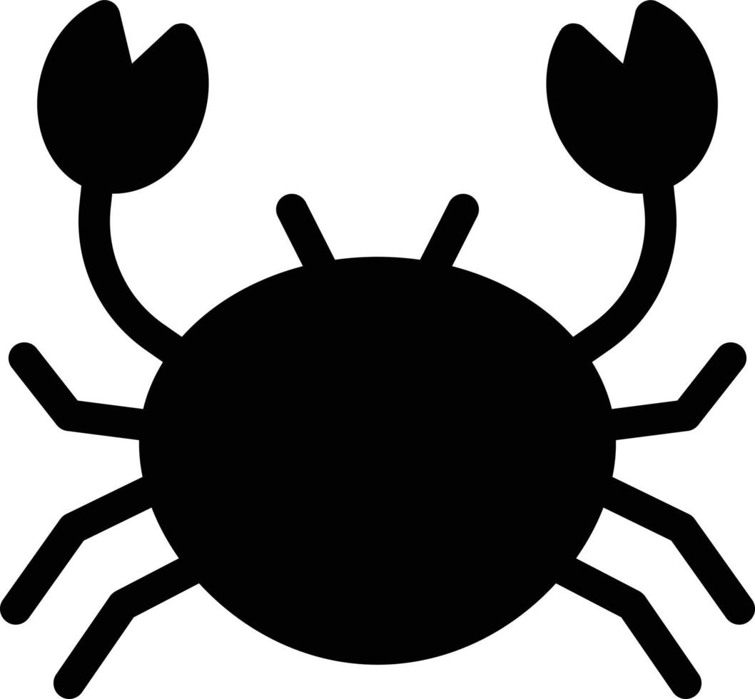 crab vector illustration on a background.Premium quality symbols.vector icons for concept and graphic design.