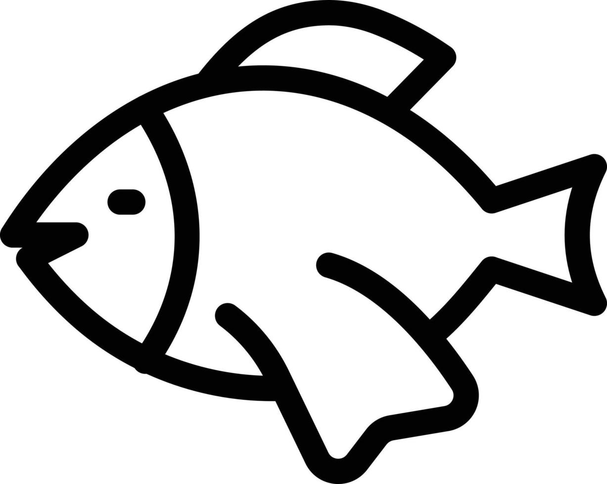 ilustración vectorial de peces en un fondo. símbolos de calidad premium. iconos vectoriales para concepto y diseño gráfico. vector