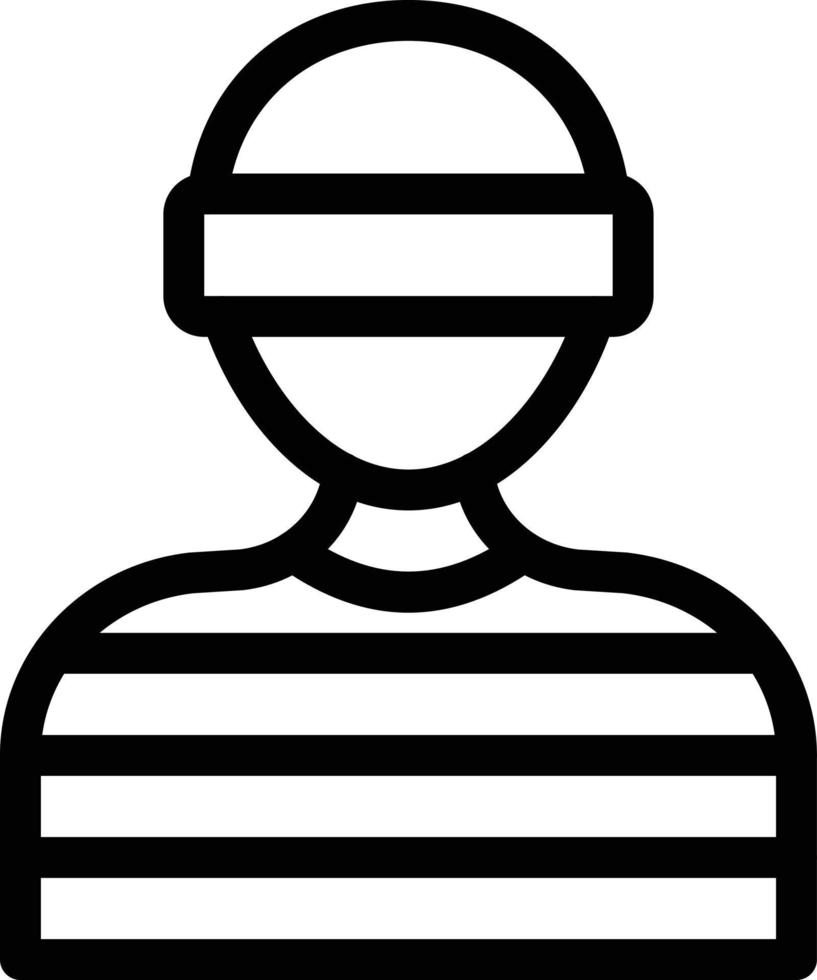 criminal vector illustration on a background.Premium quality symbols.vector icons for concept and graphic design.