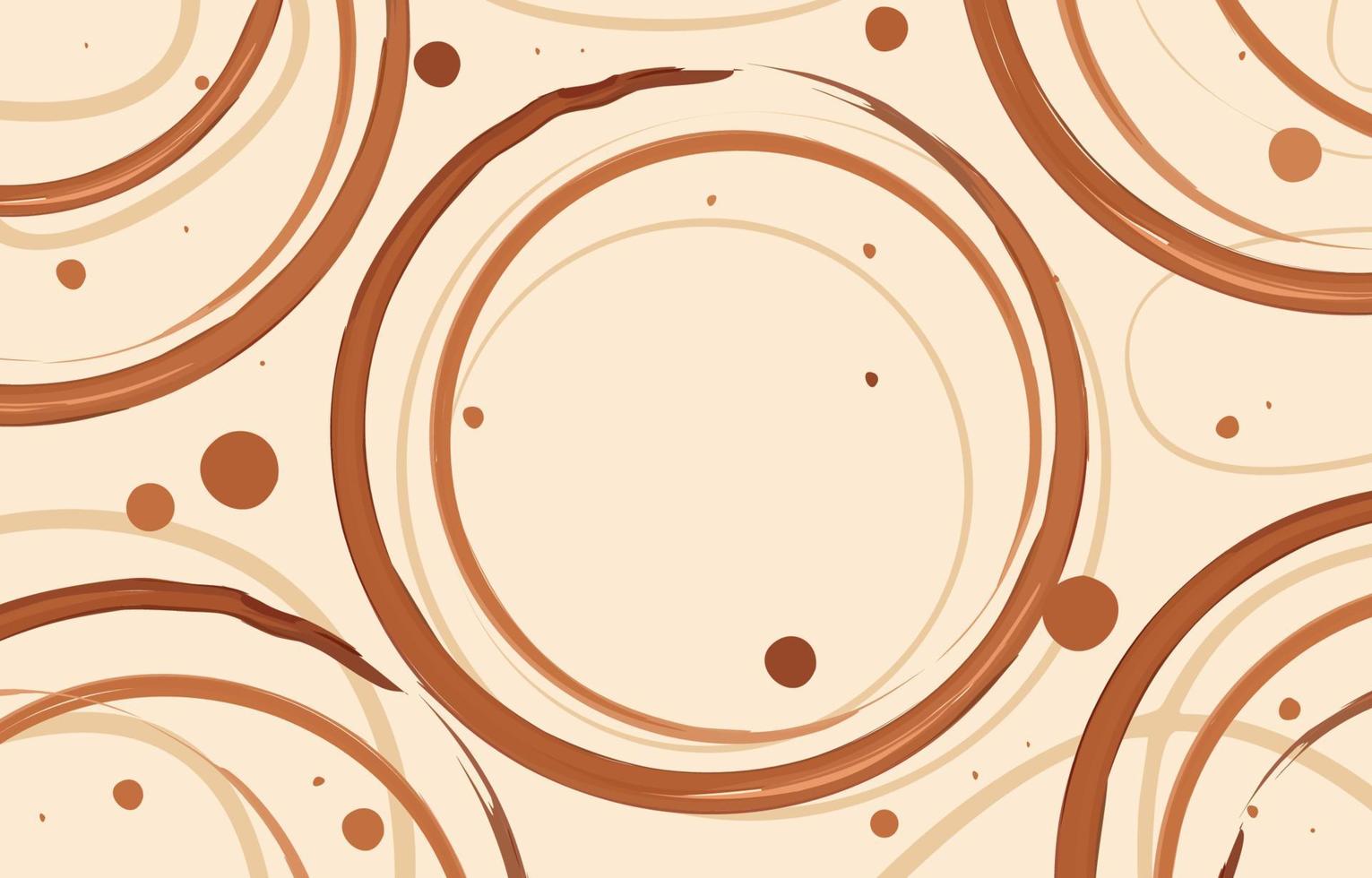 Coffee Stain Background vector