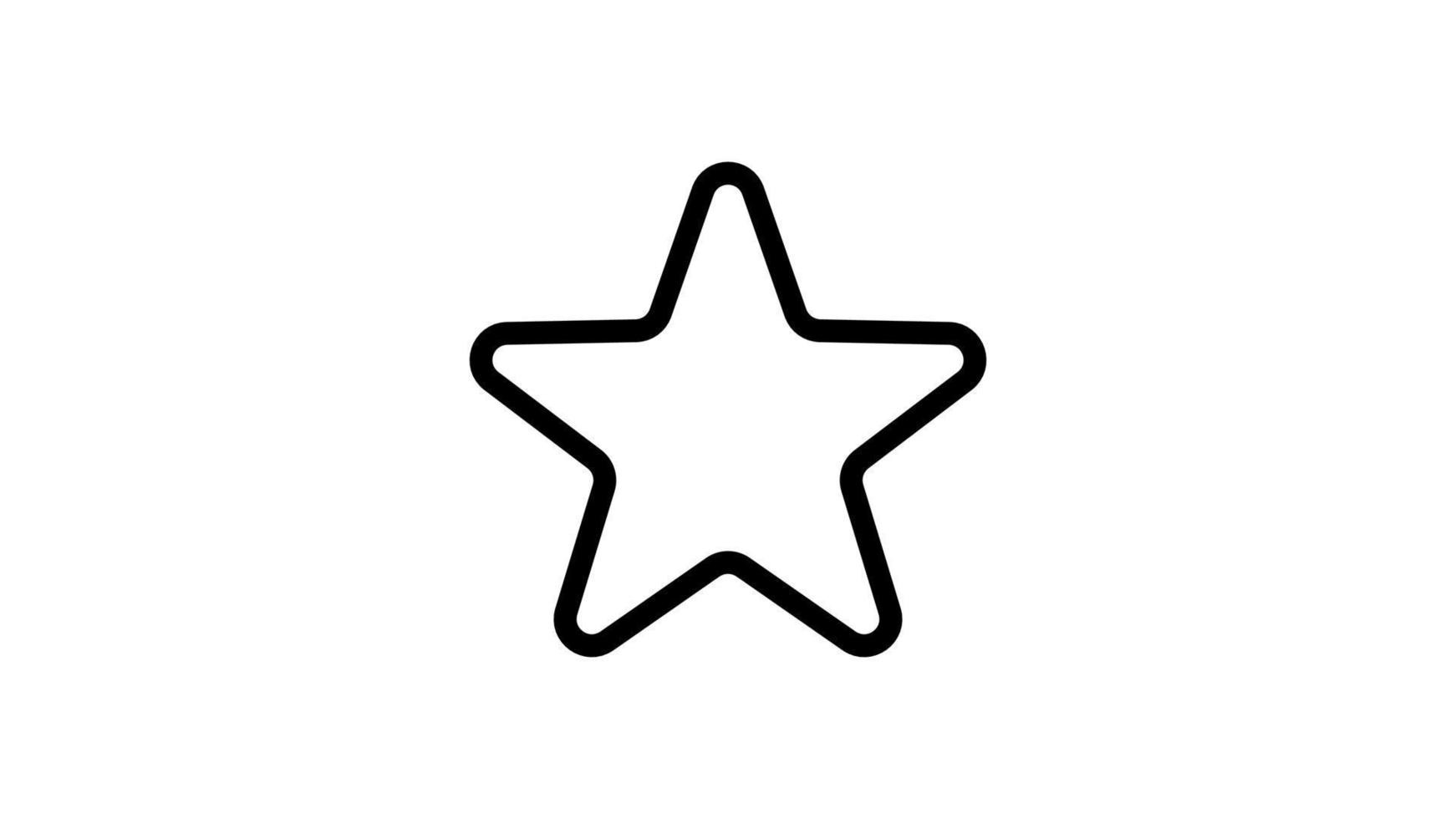 Star favorite symbol icon vector illustration
