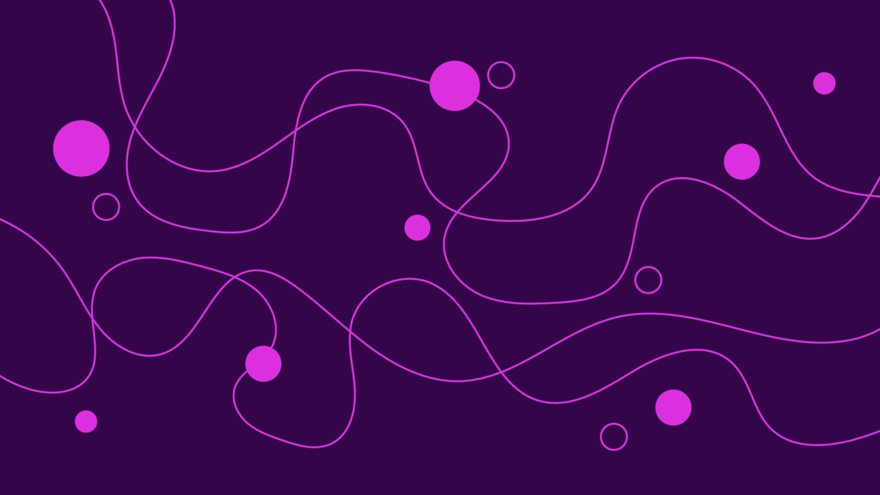 Modern abstract wavy lines triangles vector background