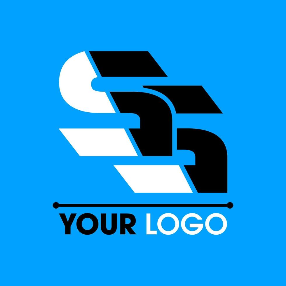 success ss logo vector black and white