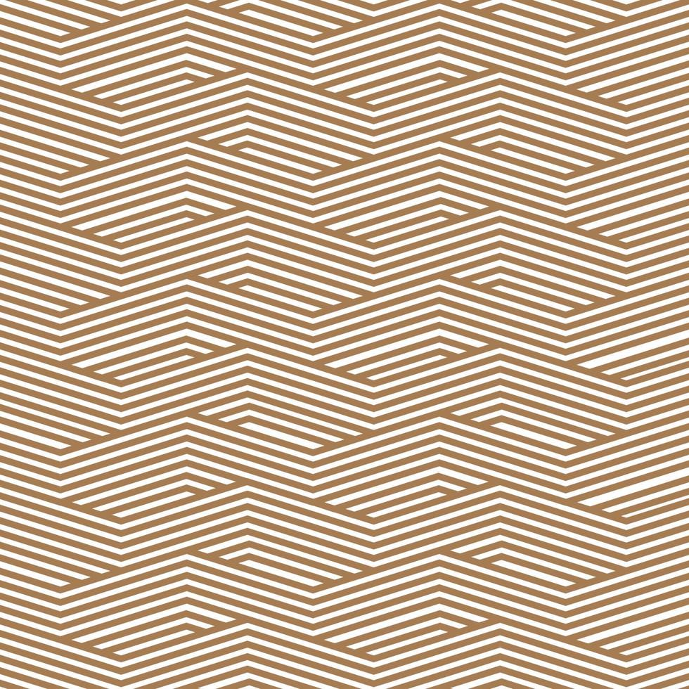 Zig zag gold striped geometric pattern vector backgorund