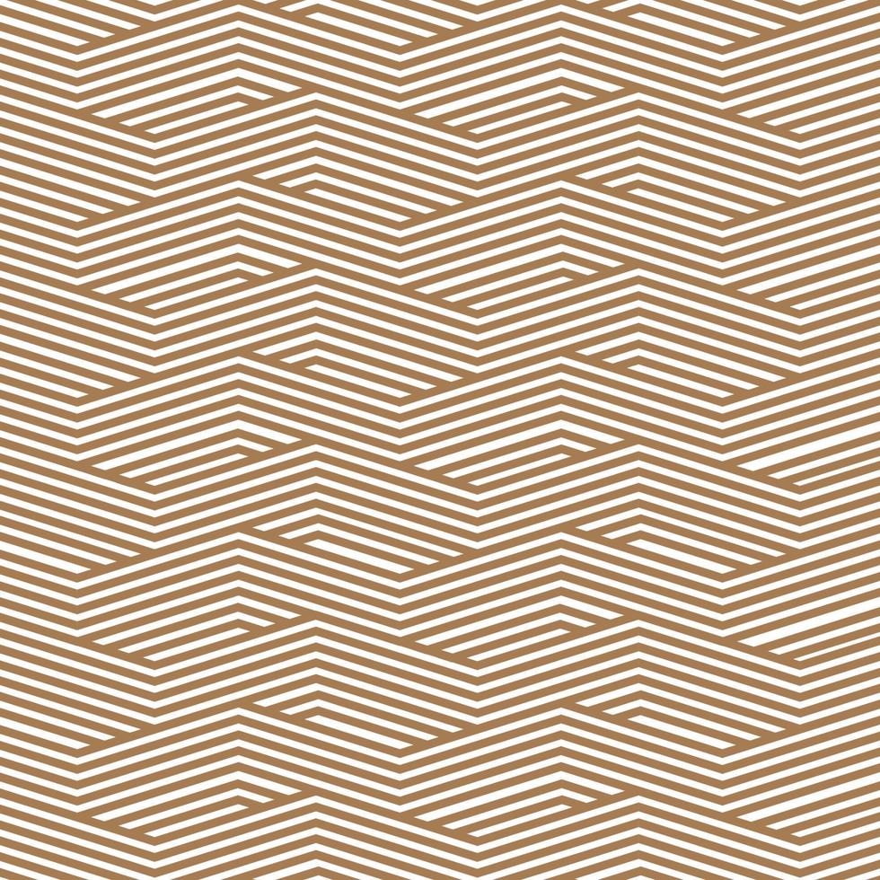 Zig zag gold striped geometric pattern vector backgorund