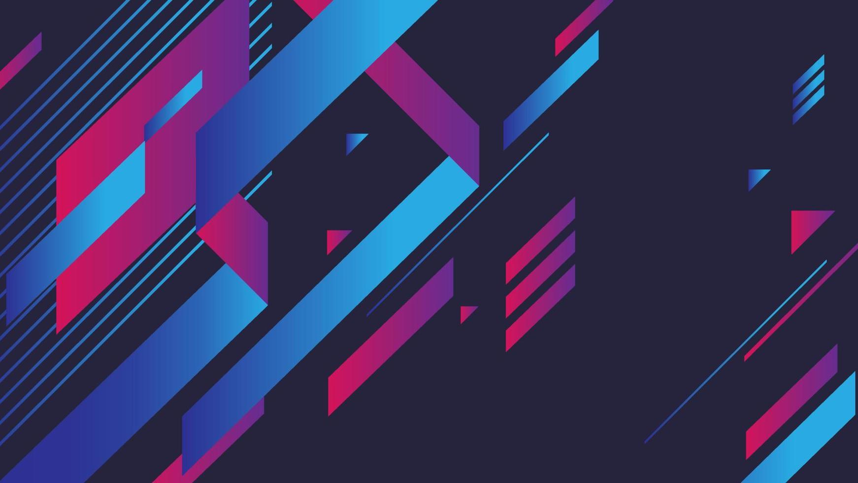 Fondo de vector degradado dinámico diagonal moderno