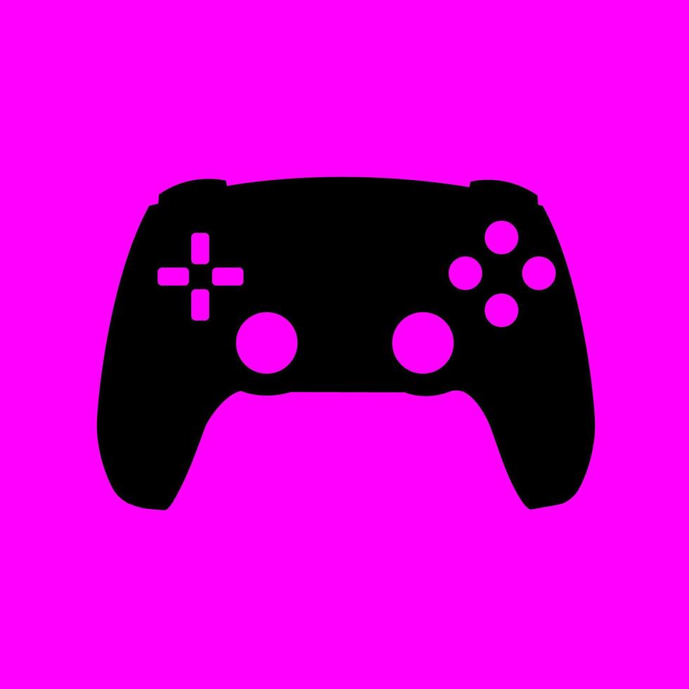 ilustración de vector de icono de controlador de juego