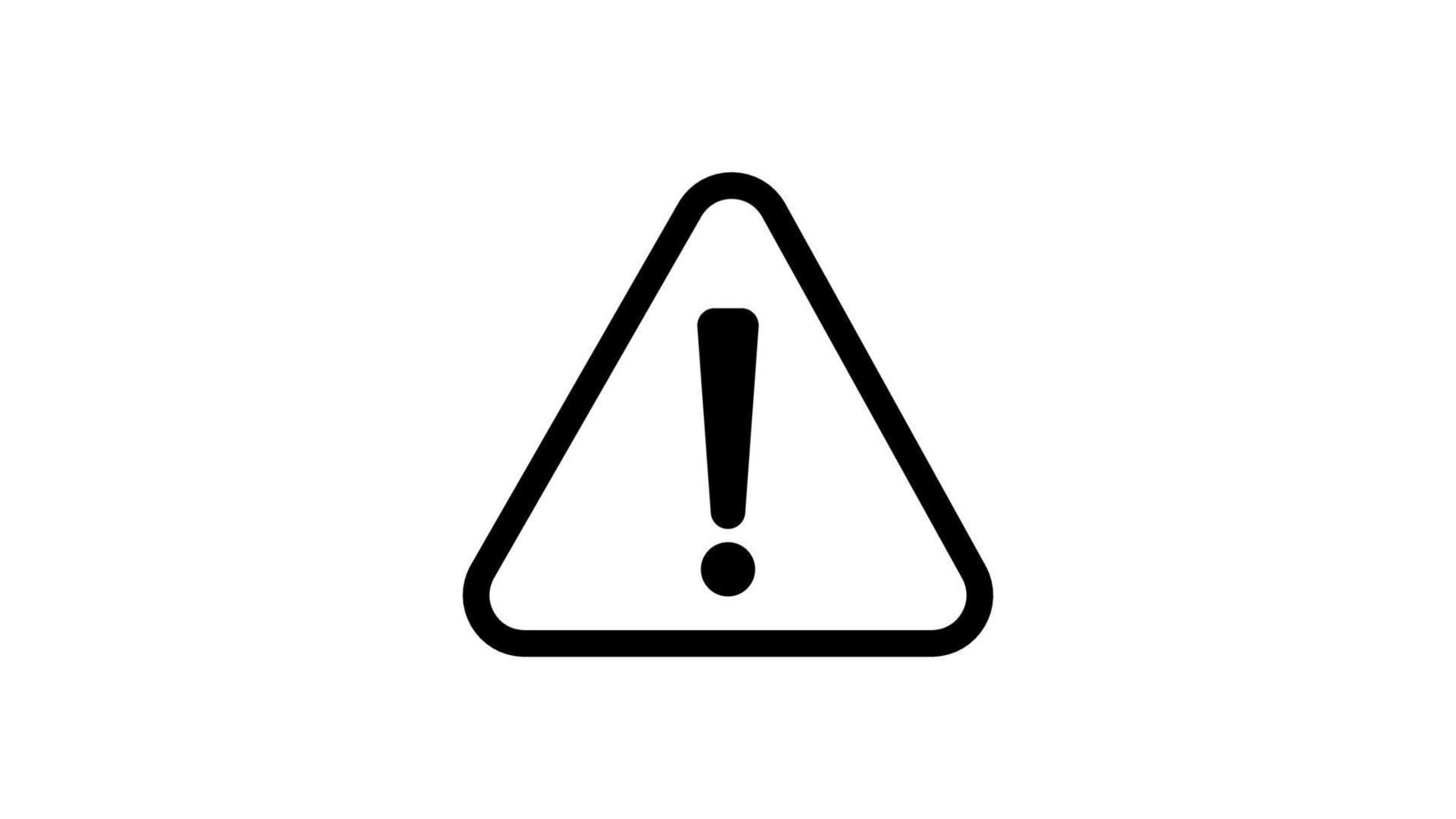 warning icon symbol vector illustration