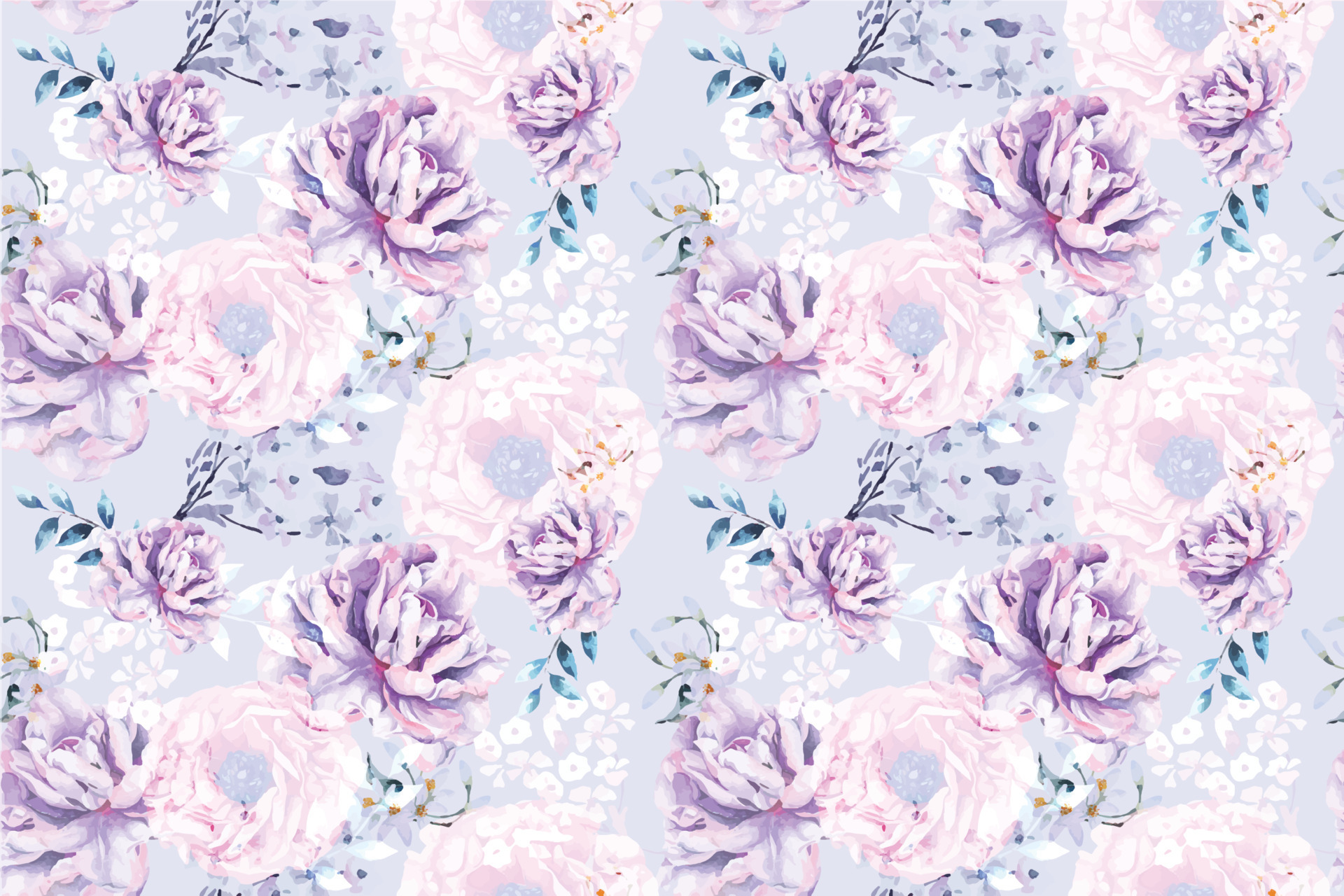 vintage purple flower background