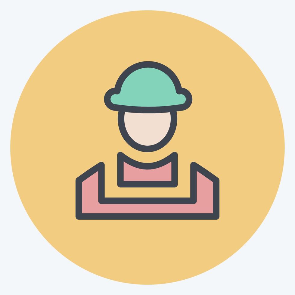 Icon Builder. suitable for building symbol. color mate style. simple design editable. design template vector. simple illustration vector