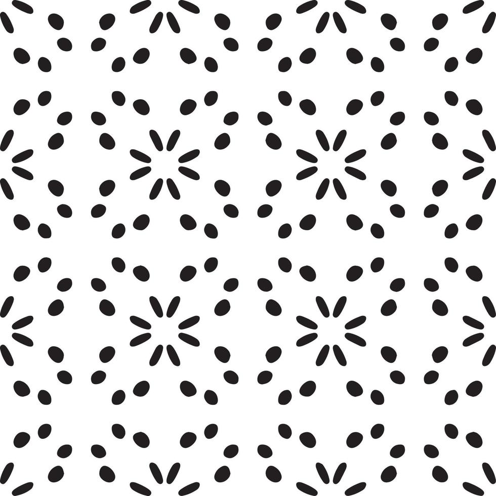 Seamless abstract geometric hand drawn pattern. vector