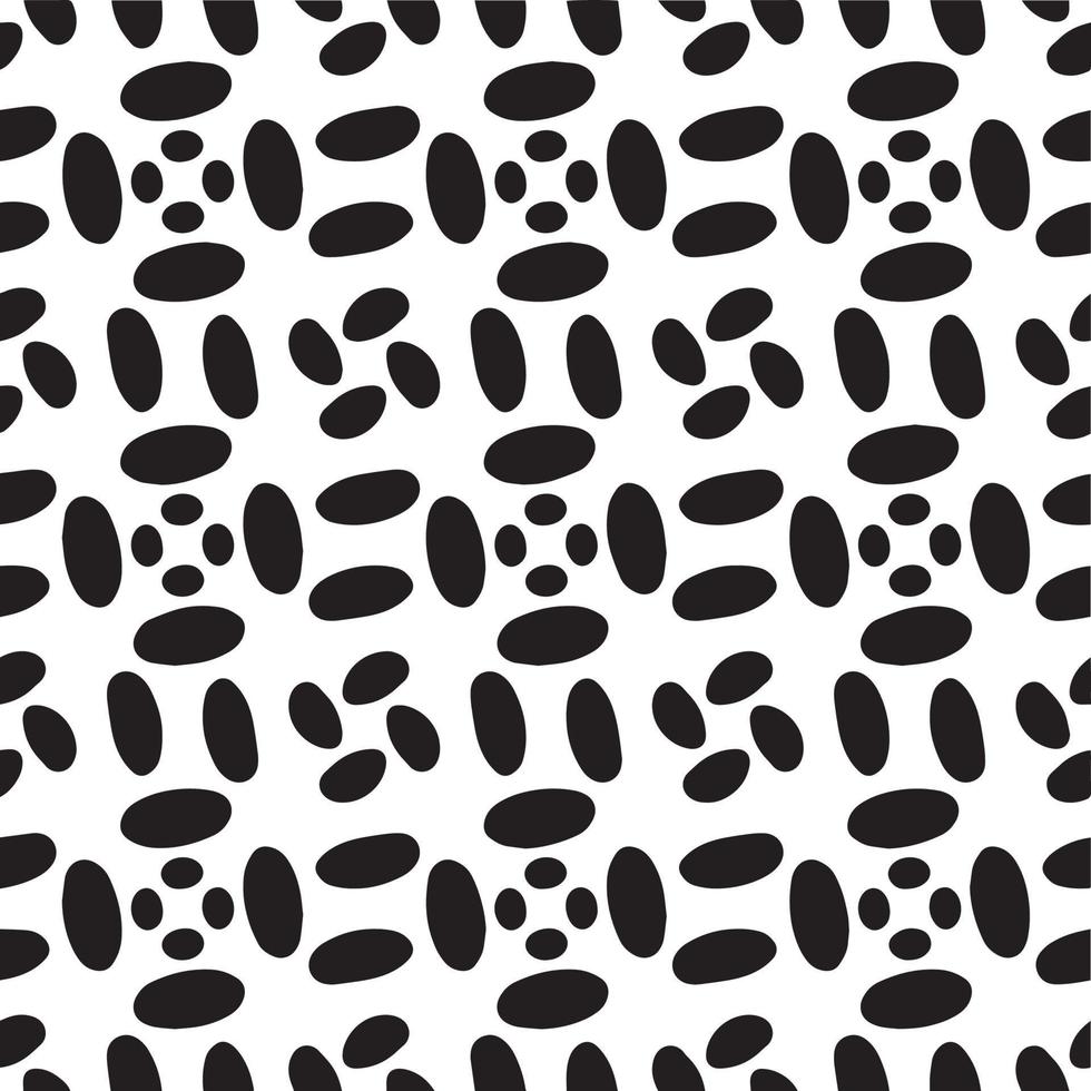 Seamless abstract geometric hand drawn pattern. vector