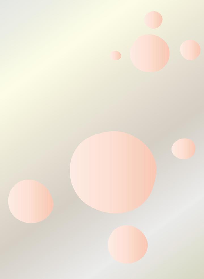 Silver background with pink circles vector