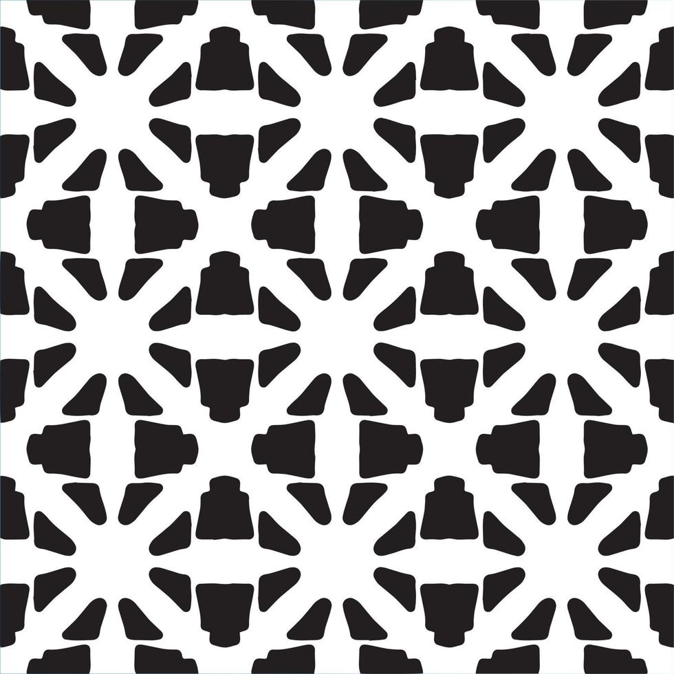 Seamless abstract geometric hand drawn pattern. vector