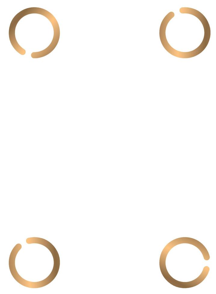 White background with abstract pattern of circles vector