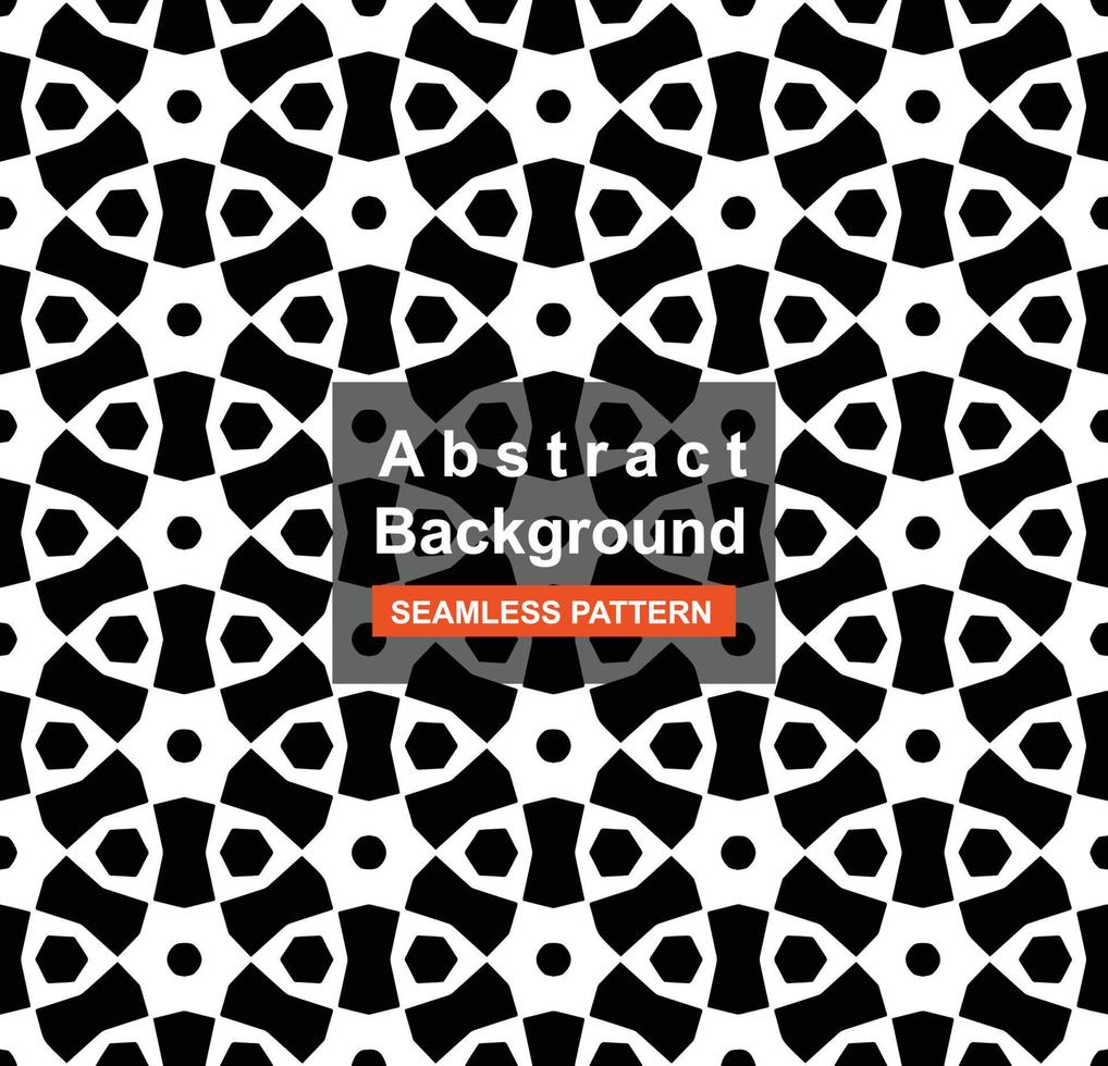 Abstract geometric seamless pattern background vector