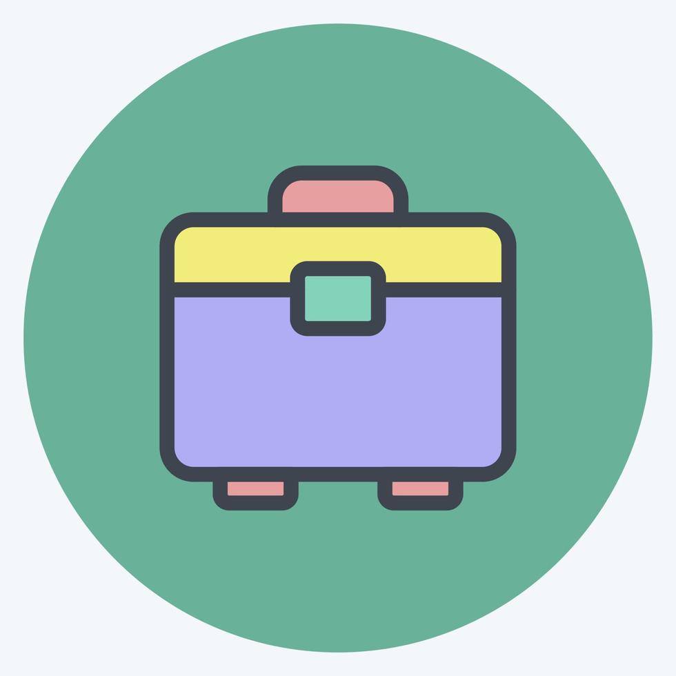 Icon Toolbox. suitable for building symbol. color mate style. simple design editable. design template vector. simple illustration vector