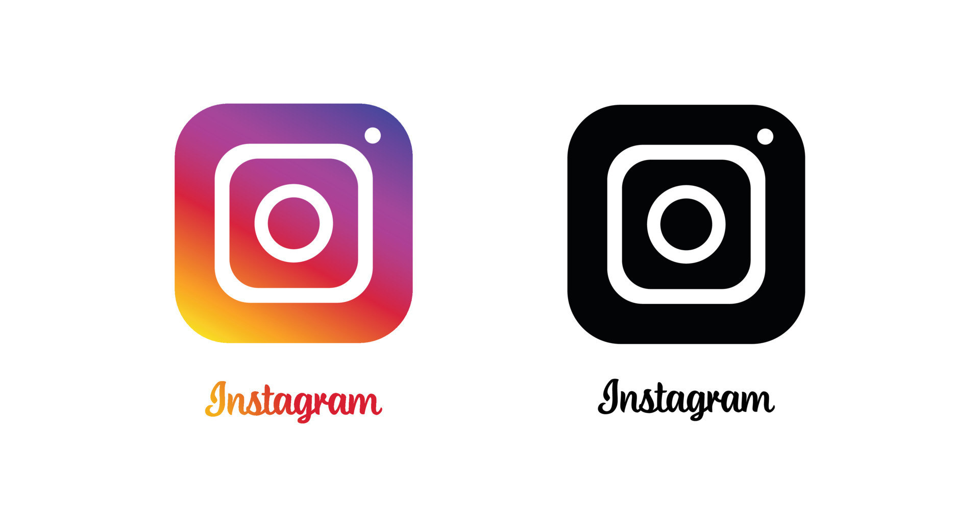 Instagram icon vector editorial on white background 8072459 Vector Art at  Vecteezy