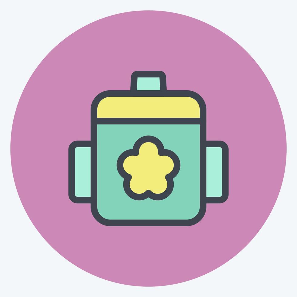 Icon Training Cup. suitable for Kids symbol. color mate style. simple design editable. design template vector. simple illustration vector