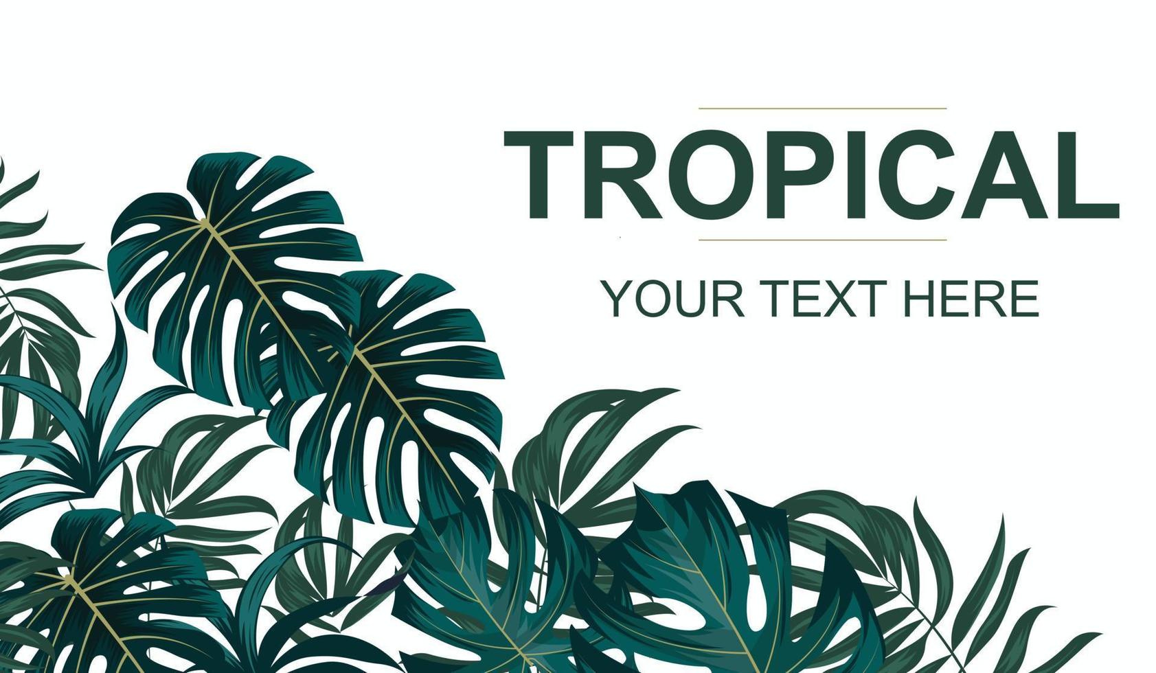 Seamless jungle background. Vector illustration