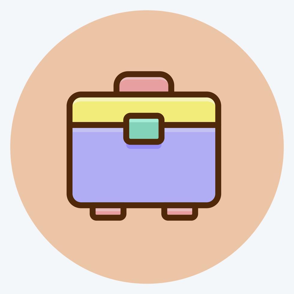 Icon Toolbox. suitable for building symbol. flat style. simple design editable. design template vector. simple illustration vector