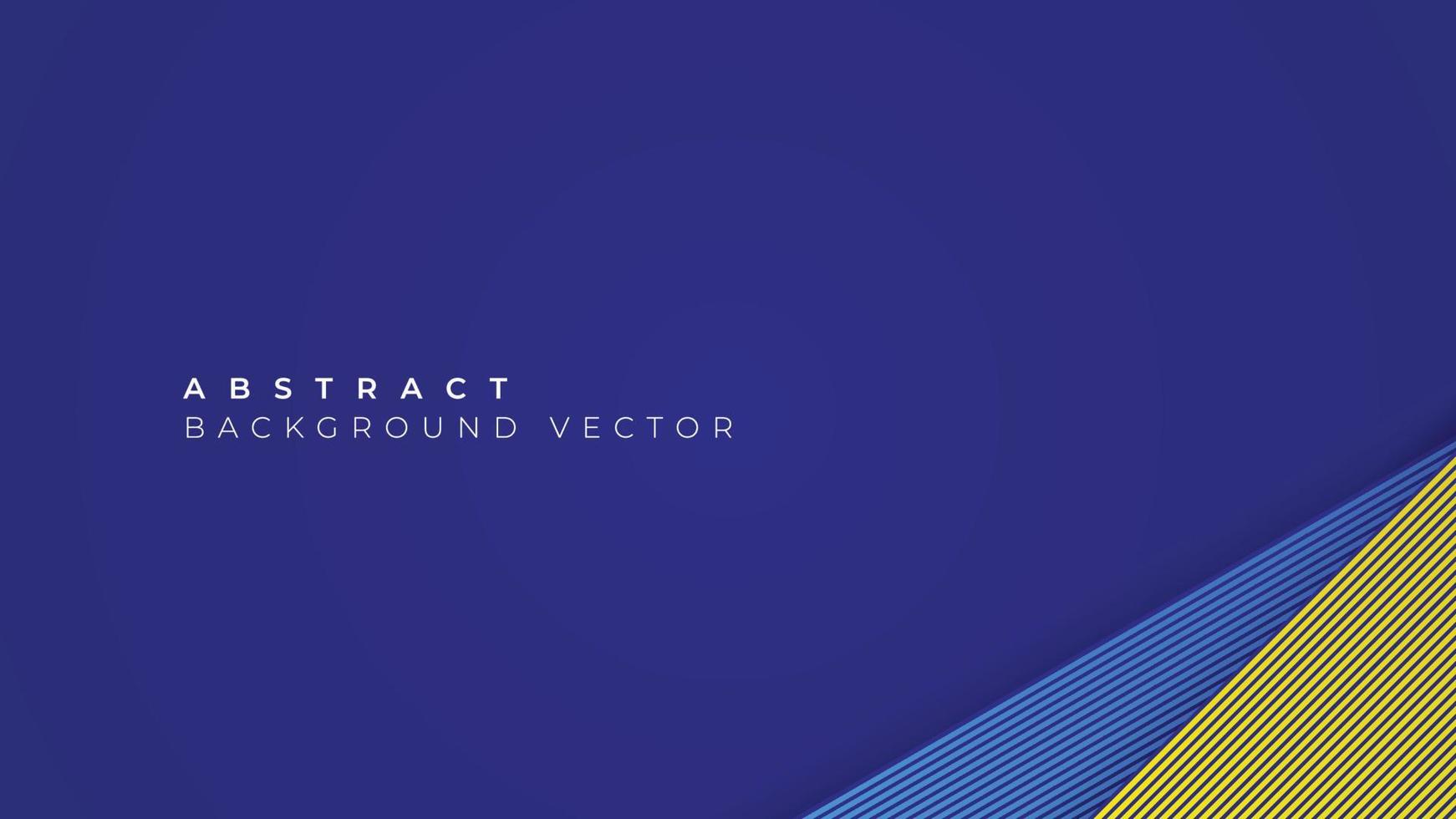 fondo abstracto moderno con rayas azules y amarillas. contornos geométricos para carteles, volantes, sitios web, portadas, pancartas, publicidad. ilustración vectorial vector