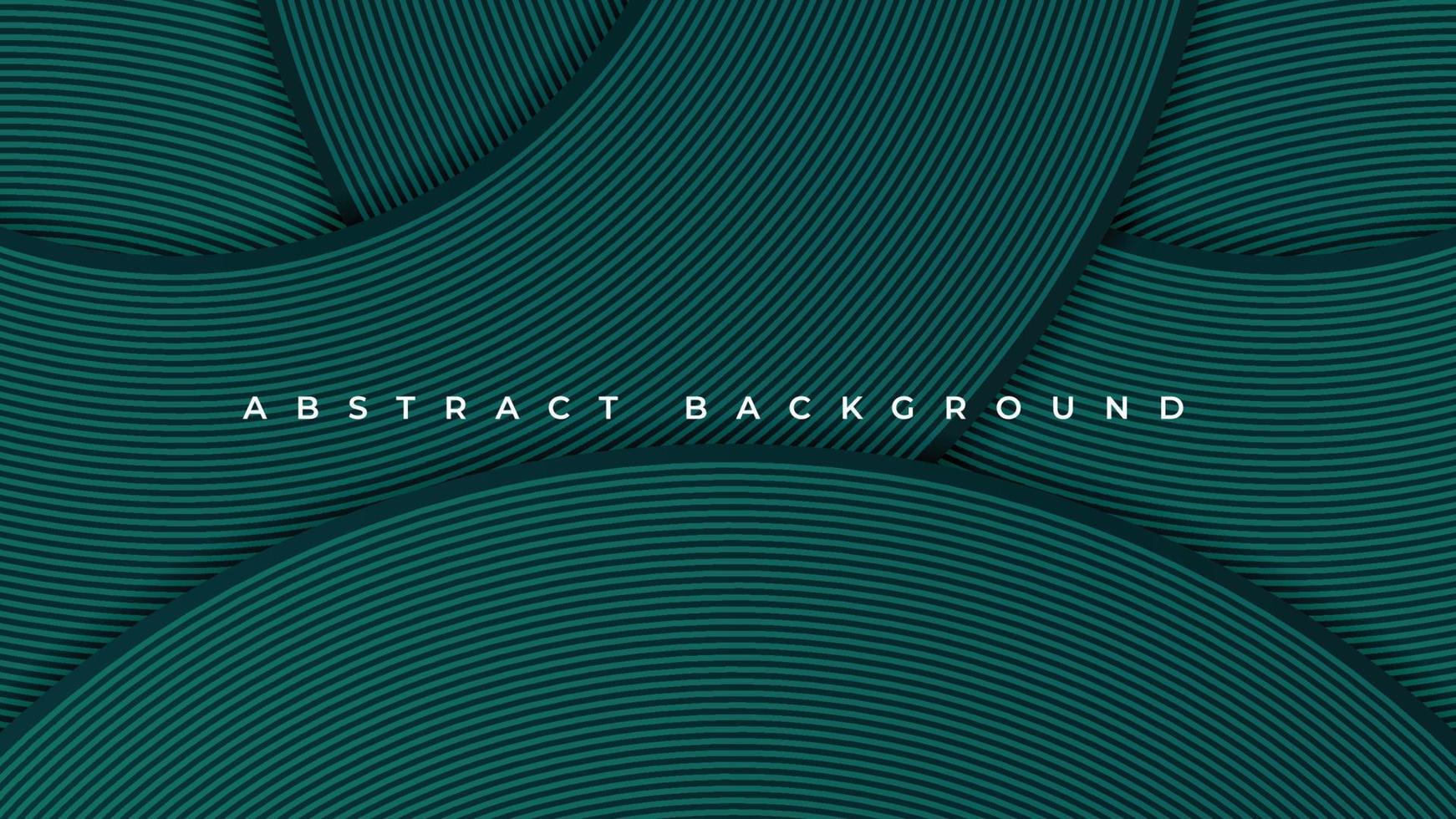 3D modern wavy lines background. Overlap circle lines texture creative design. Vector illustration