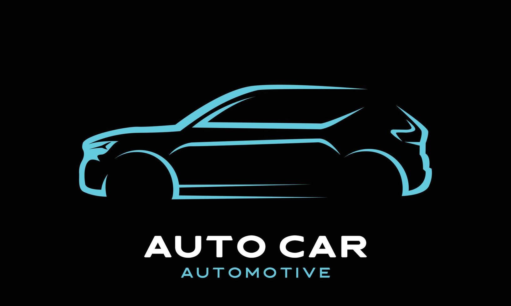 Car Logo Abstract Lines Vector. Vector illustration