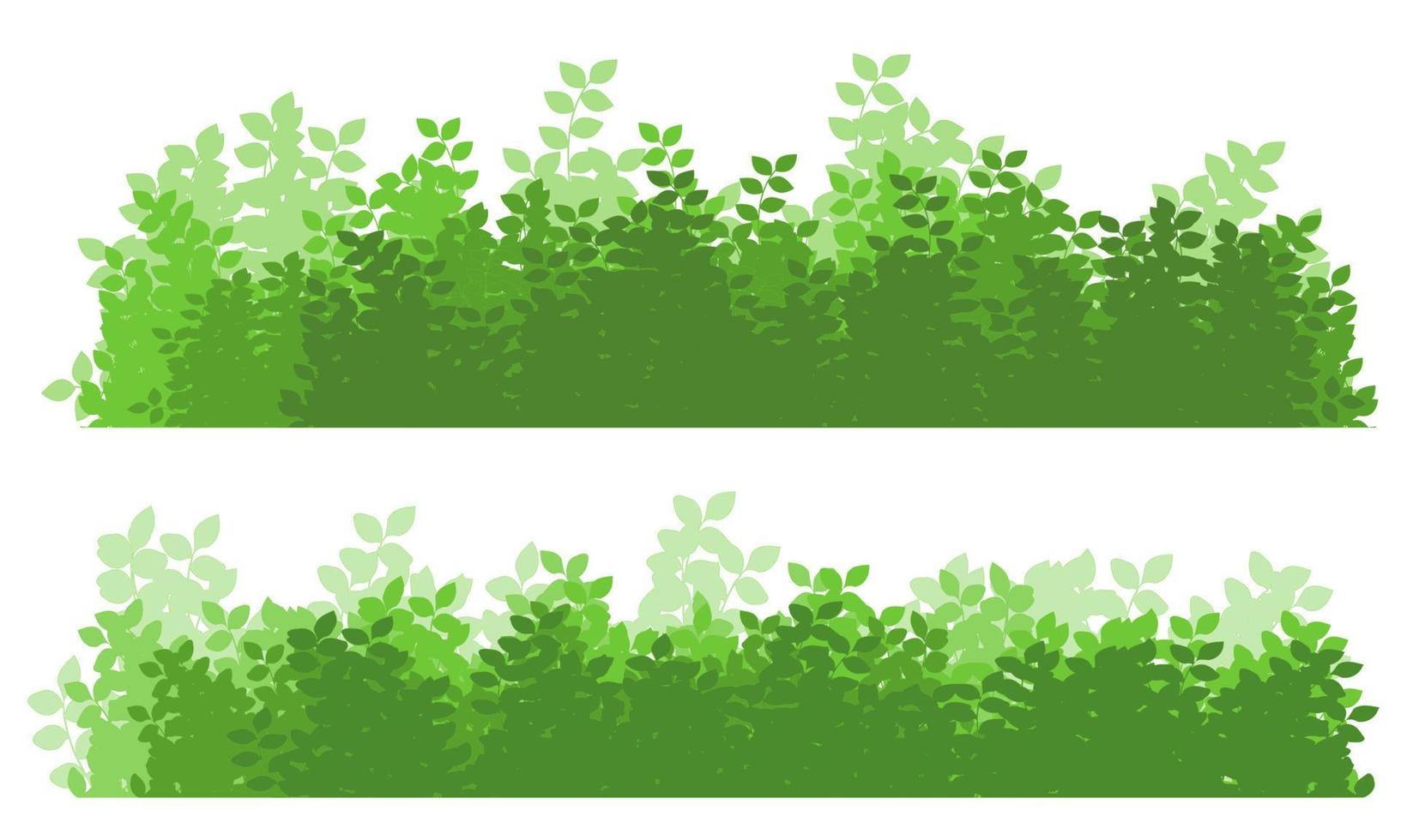bush, green bush vector