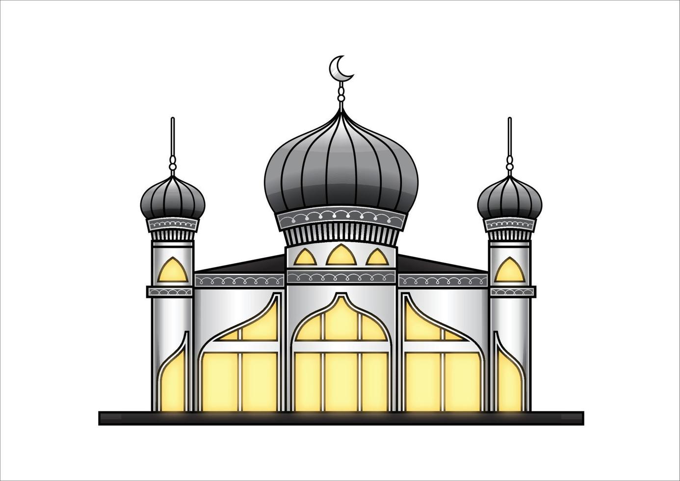 Mosque Vector for islamic background