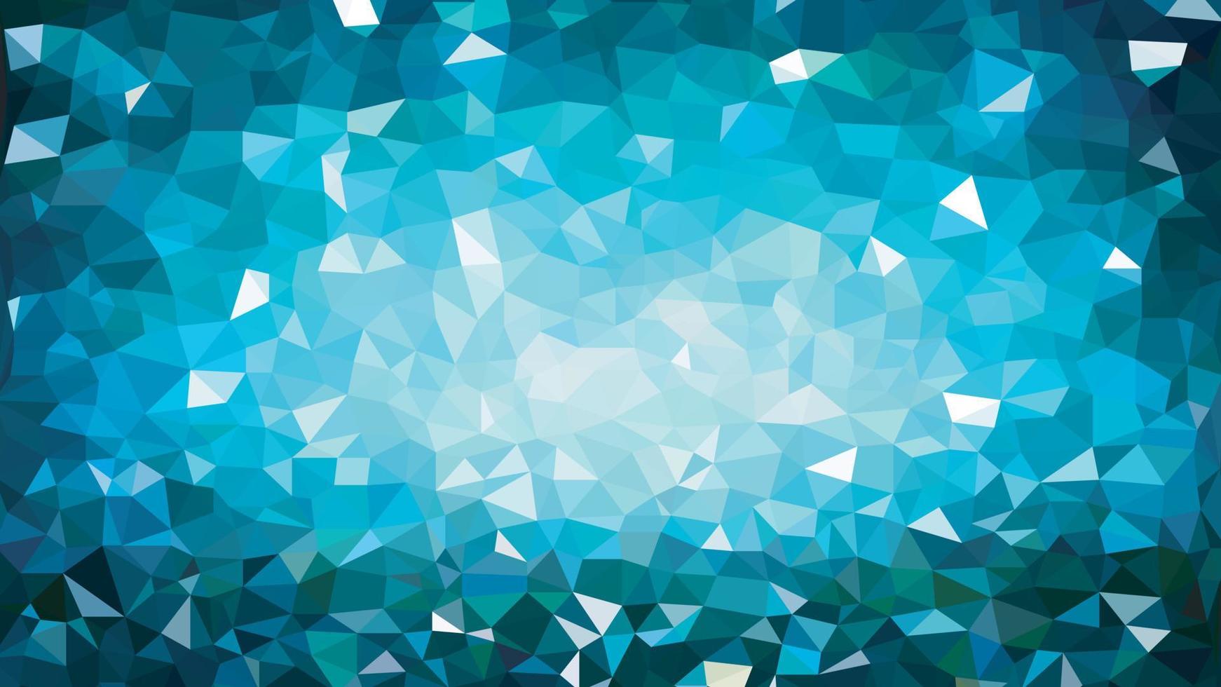 Abstract Low Poly Triangular Background. vector