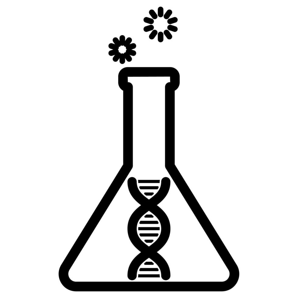 Science Laboratory Equipment Icon. vector