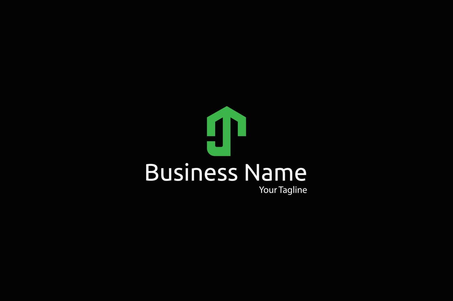Letter JM MJ Logo Design , Editable in Vector Format. Umbrella M, J