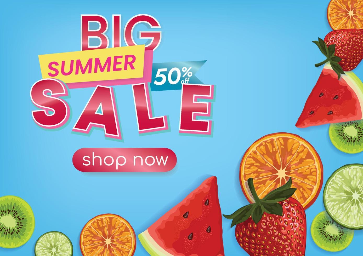 fresh fruit and vegetable fruits background summer vector