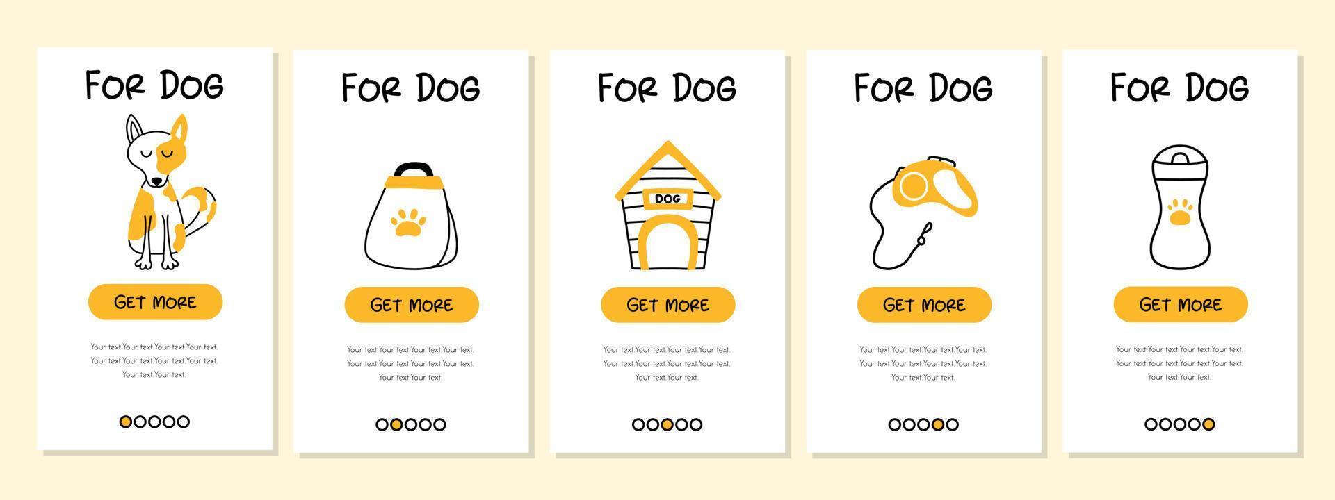 Online dog shopping app sales