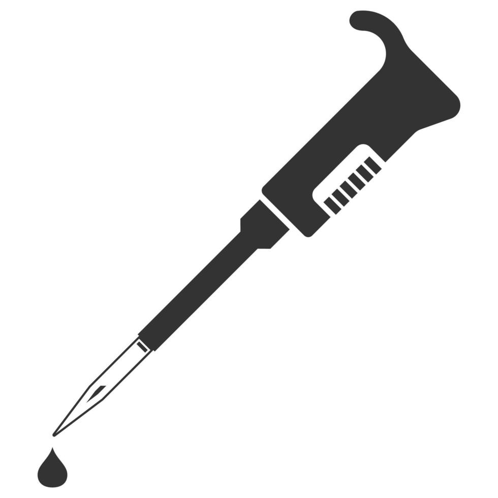 Science Laboratory Equipment Icon. vector