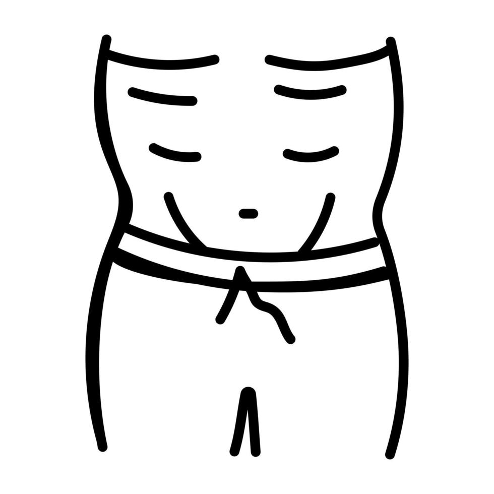 fitness, abs, bodybuilder, muscles, belly, tummy, body, icon, vector, doodle, drawing, sketch, vector