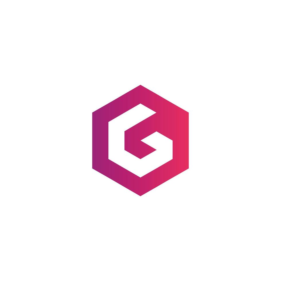 Letter G concept logo icon design template elements vector