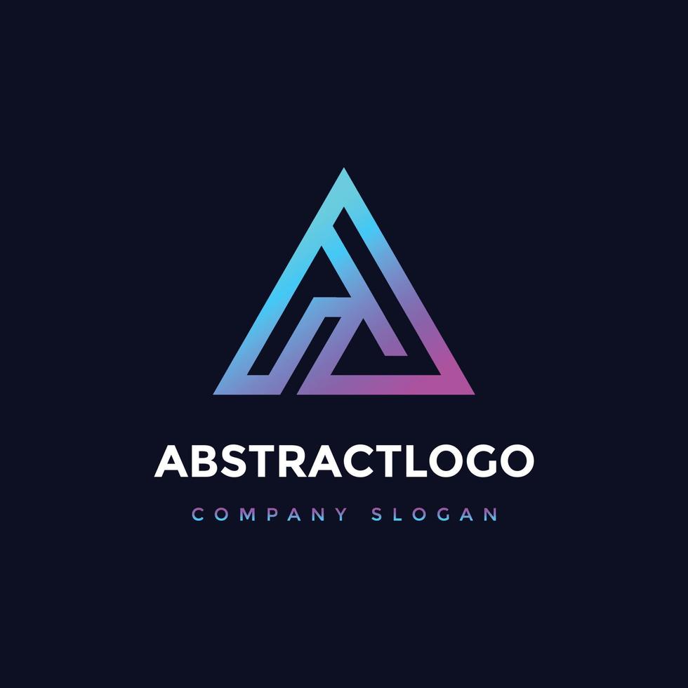 minimal A Logo. creative A Letter Design Illustration Modern Monogram Icon vector. vector