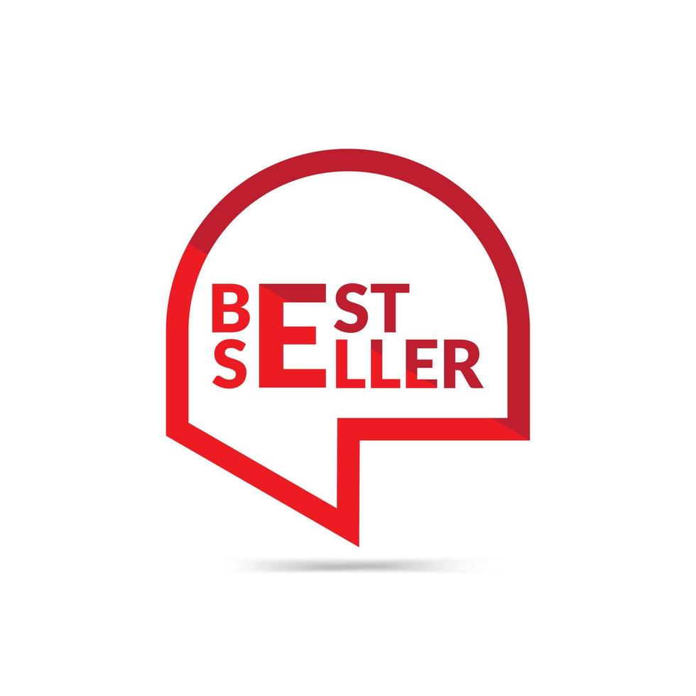 Best Selling Red Stamp Text with thumb up symbol vector