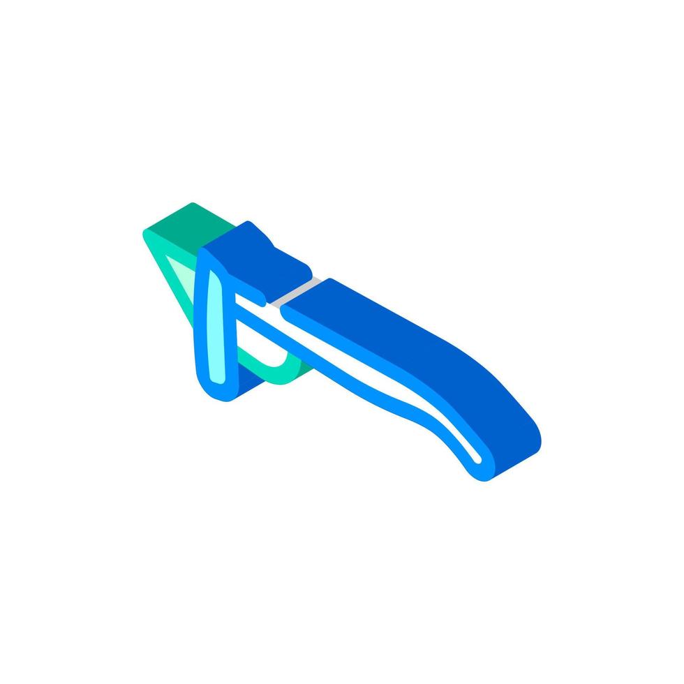 prismatic glasses isometric icon vector illustration