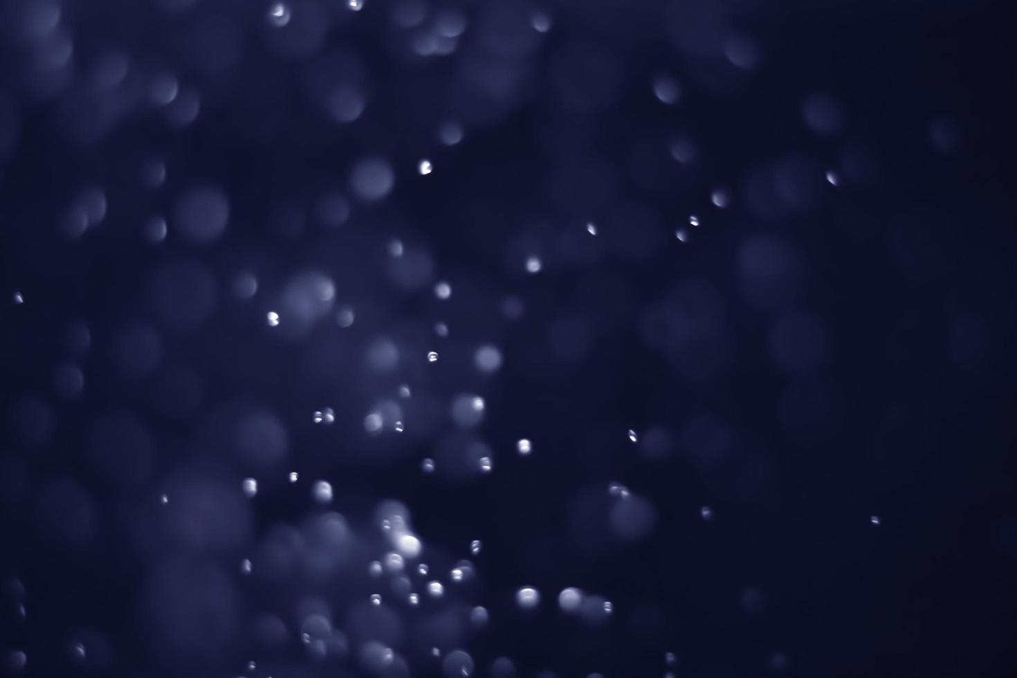 Bokeh blue abstract bokeh blur background photo